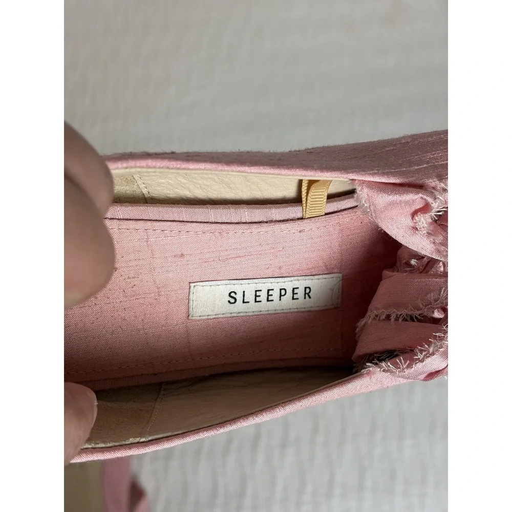 Sleeper Cloth Ballet Flats, Mille Flats, Pink, EU40